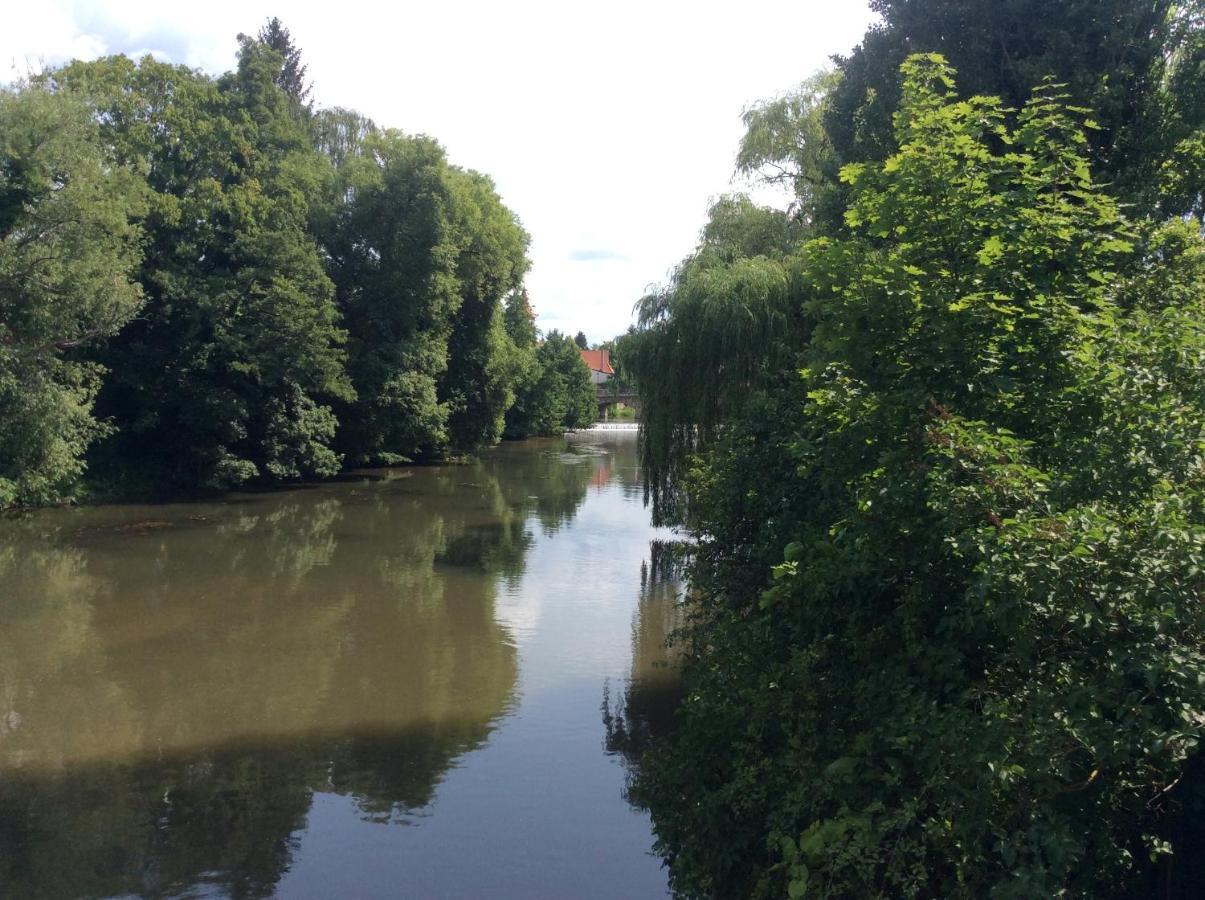 Ferienwohnung Villa Am Fluss Lauf an der Pegnitz Luaran gambar