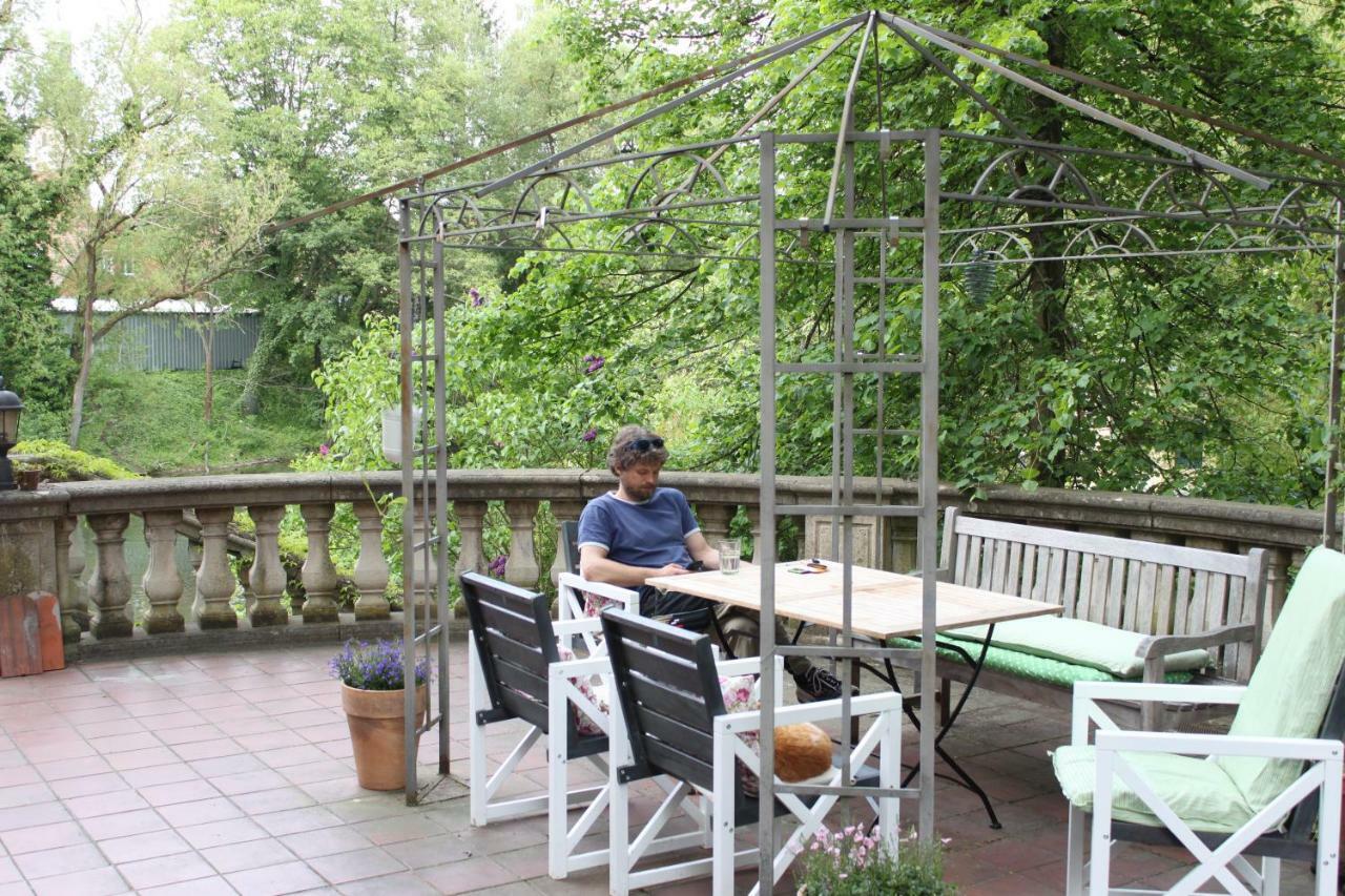 Ferienwohnung Villa Am Fluss Lauf an der Pegnitz Luaran gambar